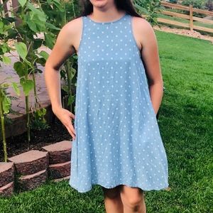 Polka Dot Summer Dress Cover up